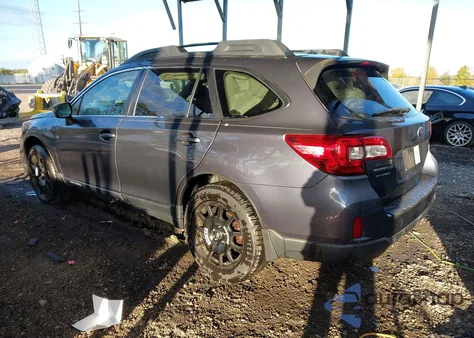 2015 Subaru Outback 2.5I Limited из США, поврежденный, VIN 4S4BSANC0F3327125